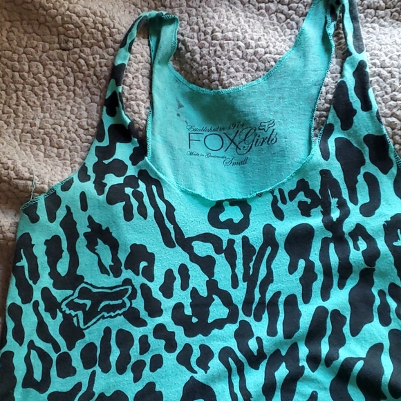 Fox Racing Leopard Print Tank Top - Picture 4 of 6